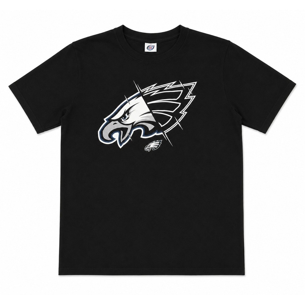 Fanatics Philadelphia Eagles T-Shirt Men's Size XL Black NFL Football